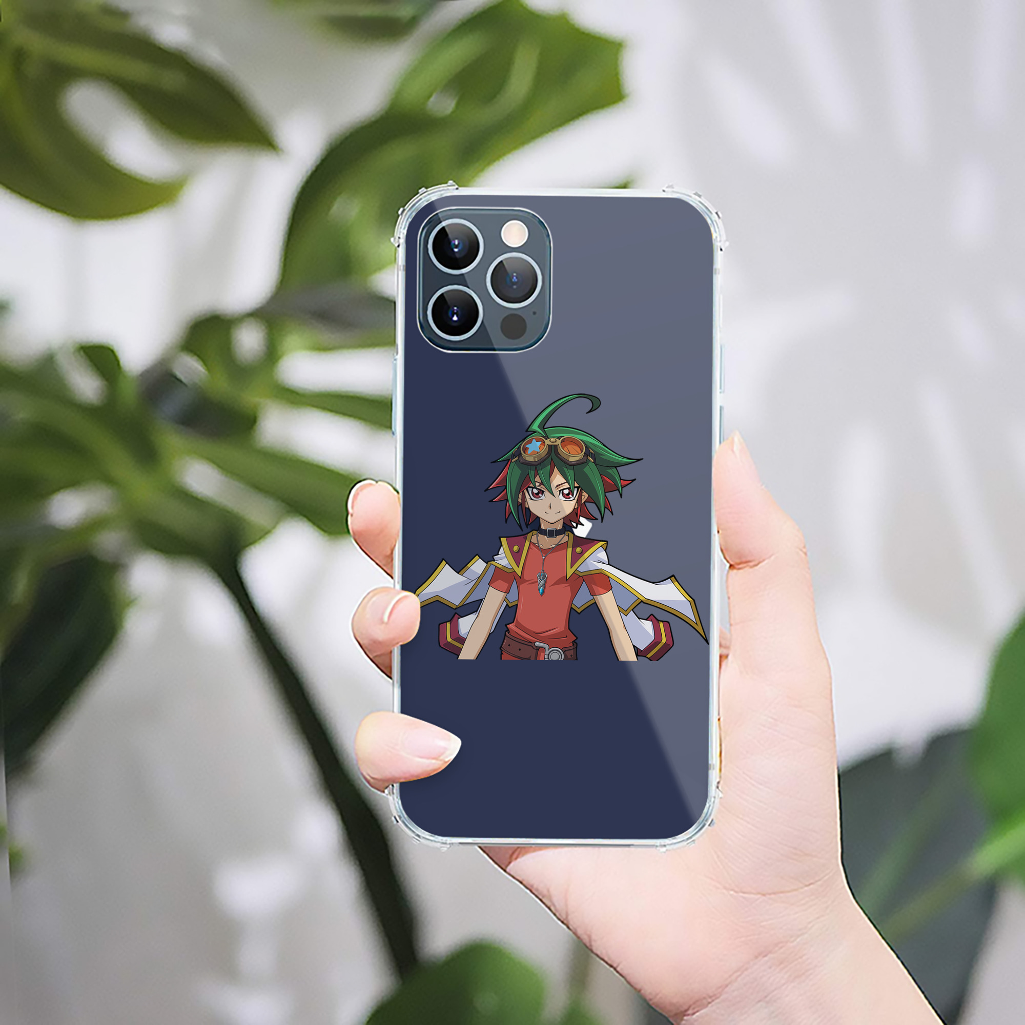 （画像用） 遊☆戯☆王 Yu-Gi-Oh! 【iPhone 12シリーズ対応】透明スマホケース（クリアソフトケース）